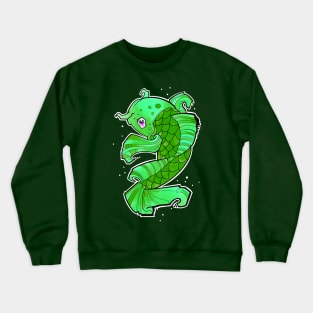 koi fish green Crewneck Sweatshirt